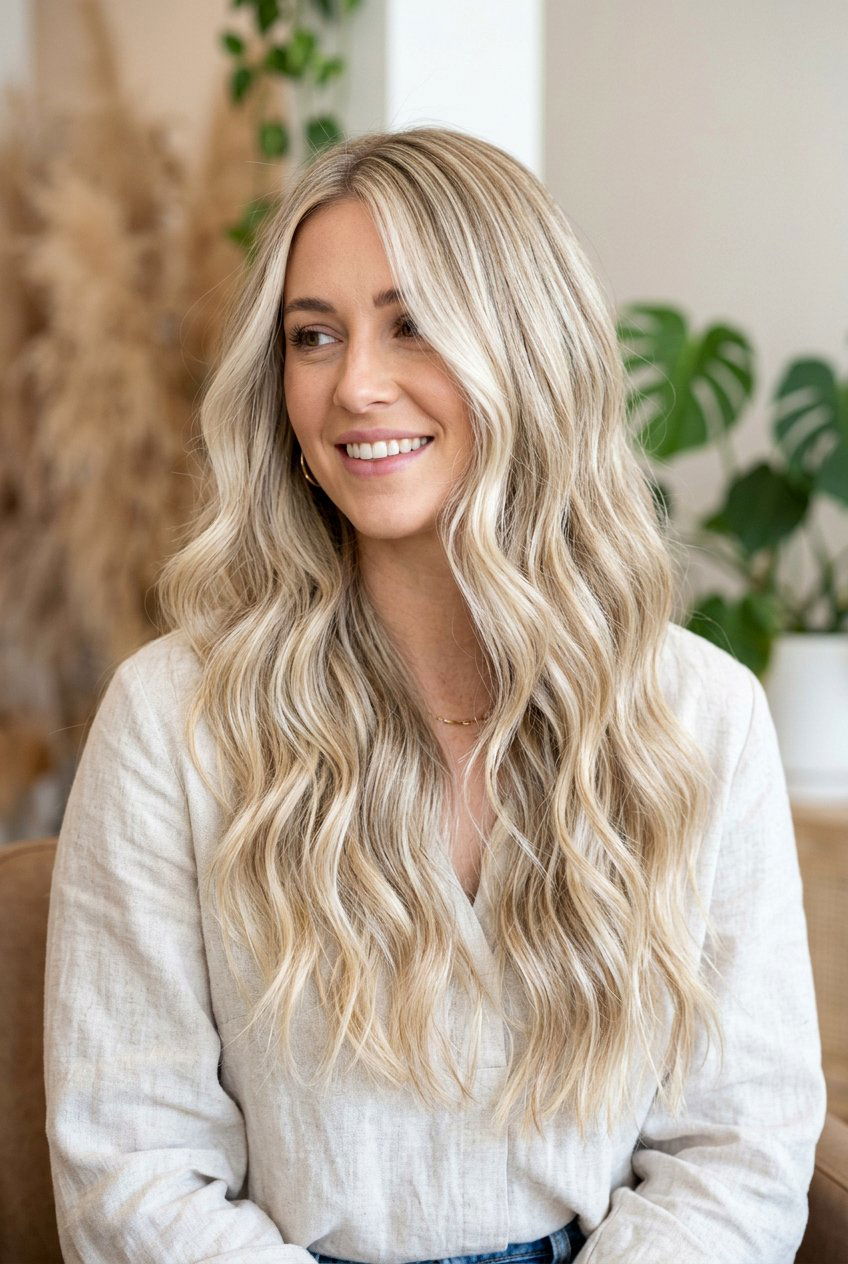 Babylights with Lowlights on Blonde Hair - 20 lowlights for blonde hair - 20 lowlights for blonde hair