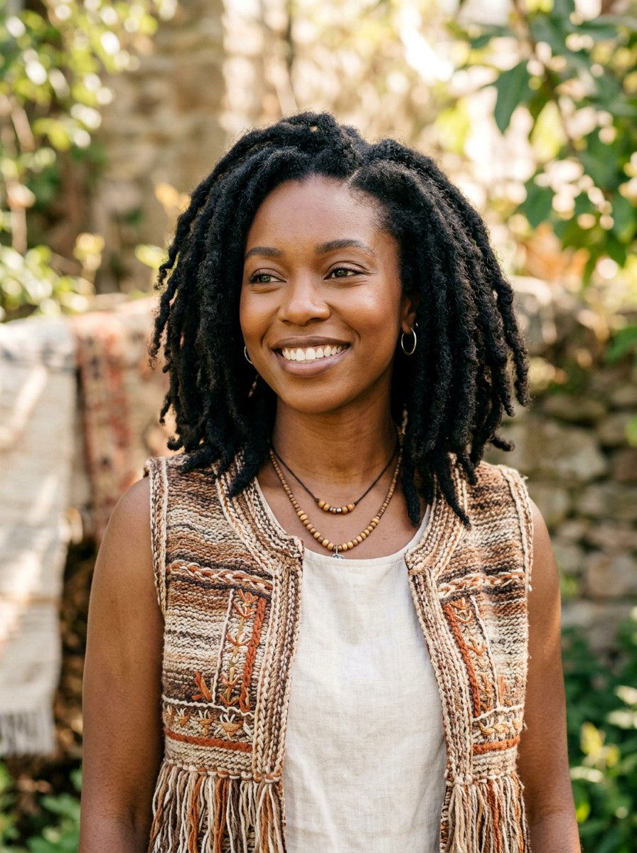 Backcombing Starter Locs - 20 starter loc styles for women - 20 starter loc styles for women