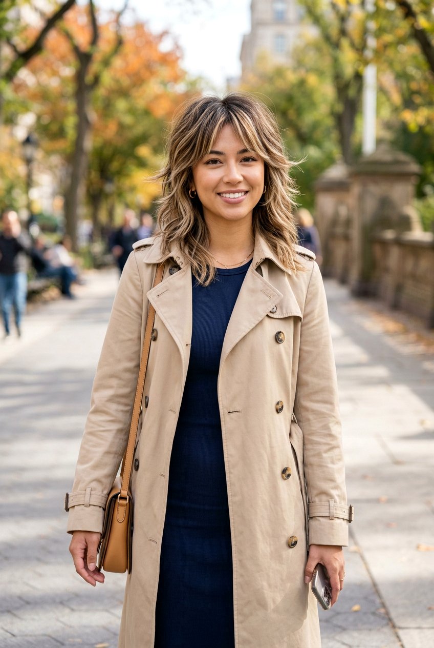 Balayage Wolf Cut Oval Face - 20 wolf cut for oval face women - 20 wolf cut for oval face women