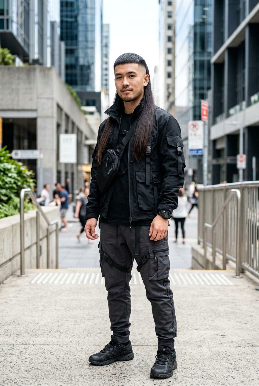 Bald Fade Mullet - 20 mullet fade for straight hair men - 20 mullet fade for straight hair men