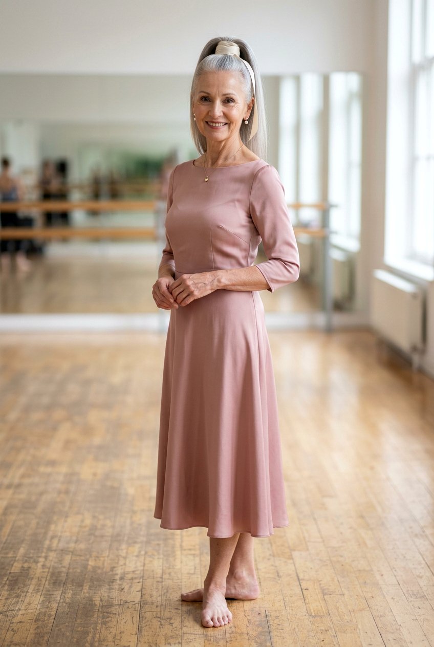 Ballerina Pony - 20 wedding guest hairstyles for older women - 20 wedding guest hairstyles for older women