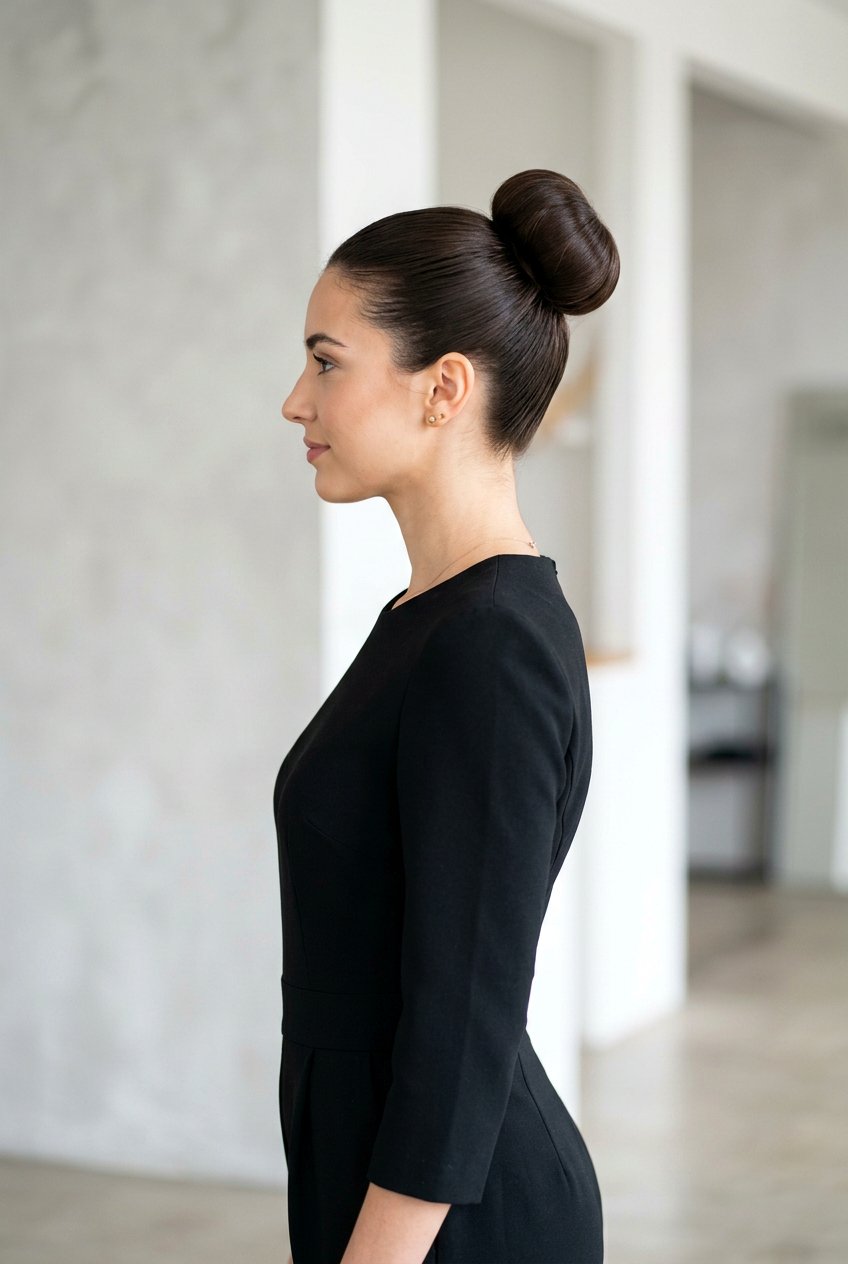 Ballerina Sock Bun - 20 minimalist work bun for women - 20 minimalist work bun for women