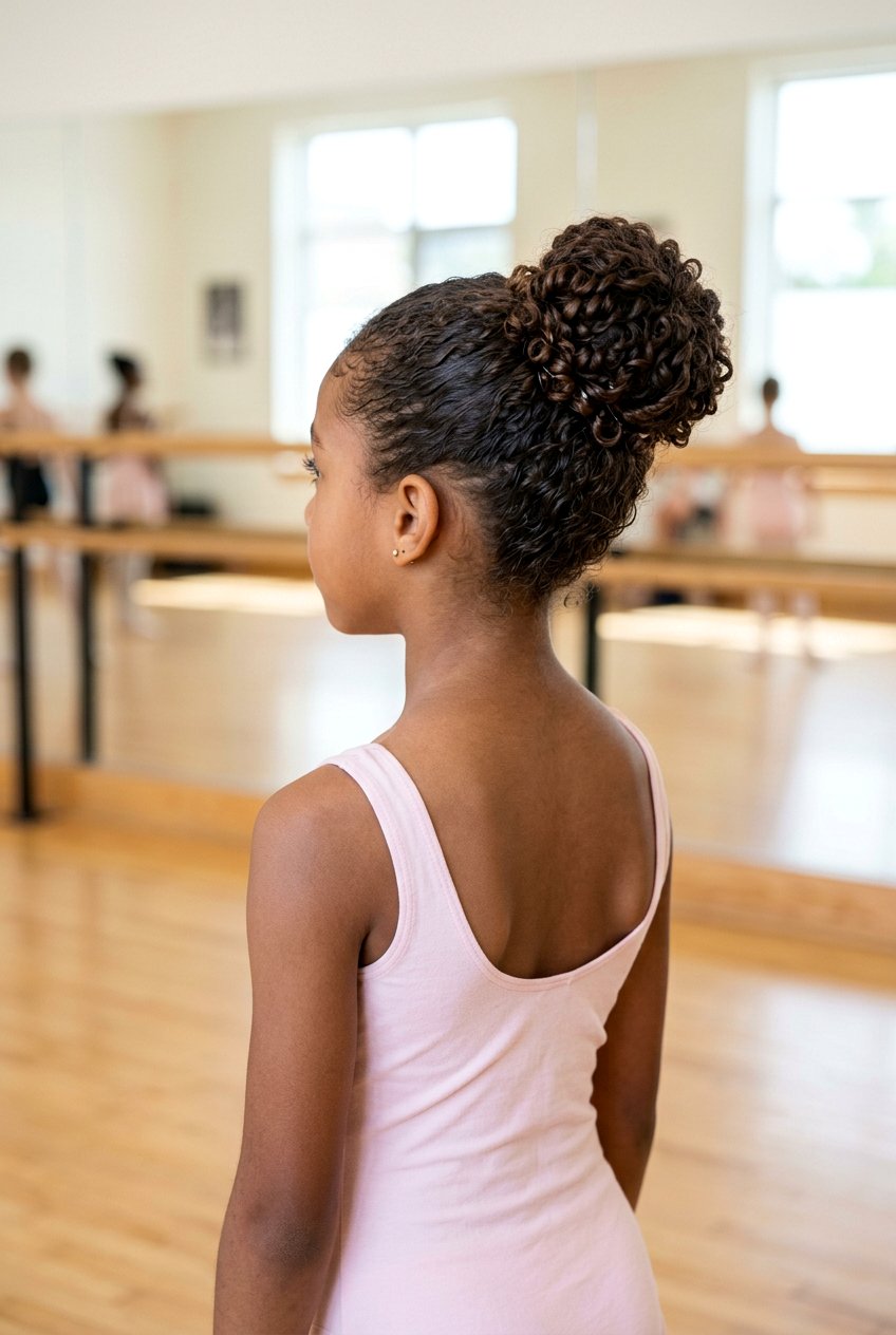 Ballet Bun For Curly Hair Girls - 20 ballet bun for girls - 20 ballet bun for girls