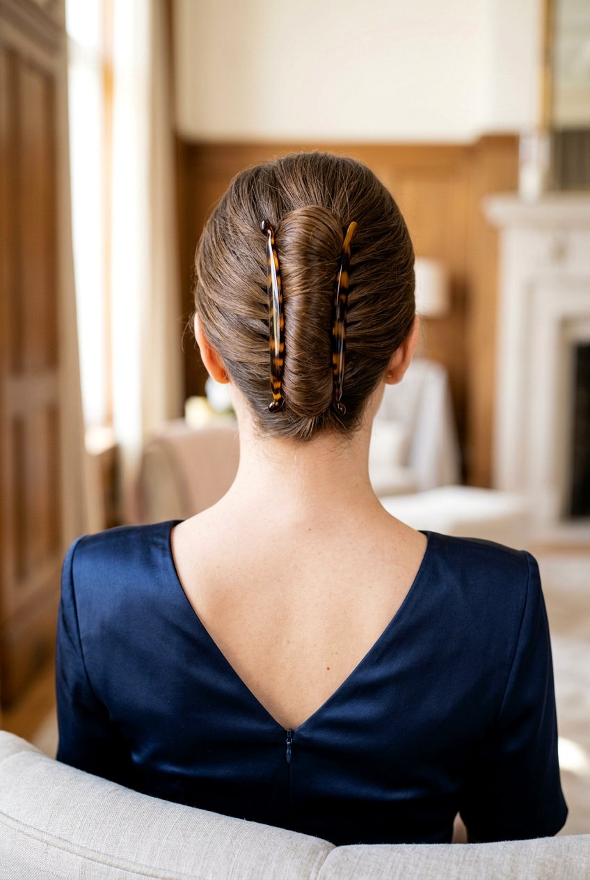 Banana Clip French Twist Hairstyle - 20 banana clip hairstyles - 20 banana clip hairstyles