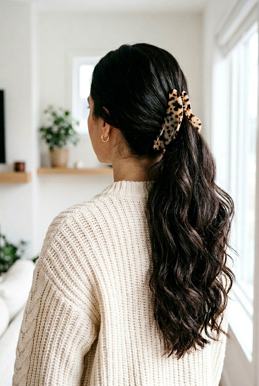 Banana Clip Ponytail For Thick Hair - 20 banana clip ponytail hairstyle - 20 banana clip ponytail hairstyle