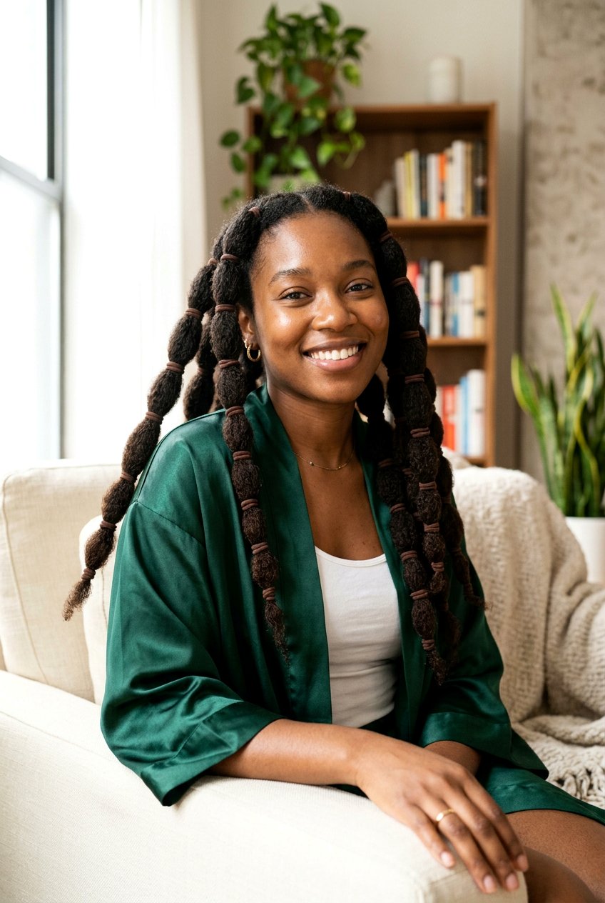 Banding Method Natural Hair - 20 overnight stretch hairstyle for natural hair - 20 overnight stretch hairstyle for natural hair