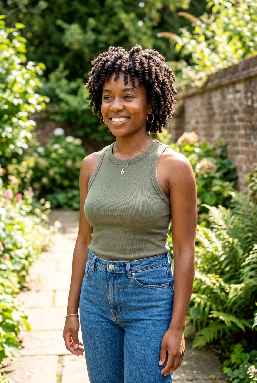 Bantu Knot Out On Curly Hair - 20 air dry hairstyles for curly hair - 20 air dry hairstyles for curly hair