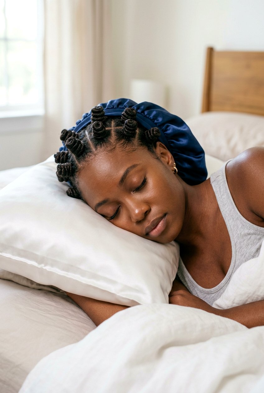 Bantu Knot Out Prep Braids for Sleep - 20 braided protective styles for sleep - 20 braided protective styles for sleep