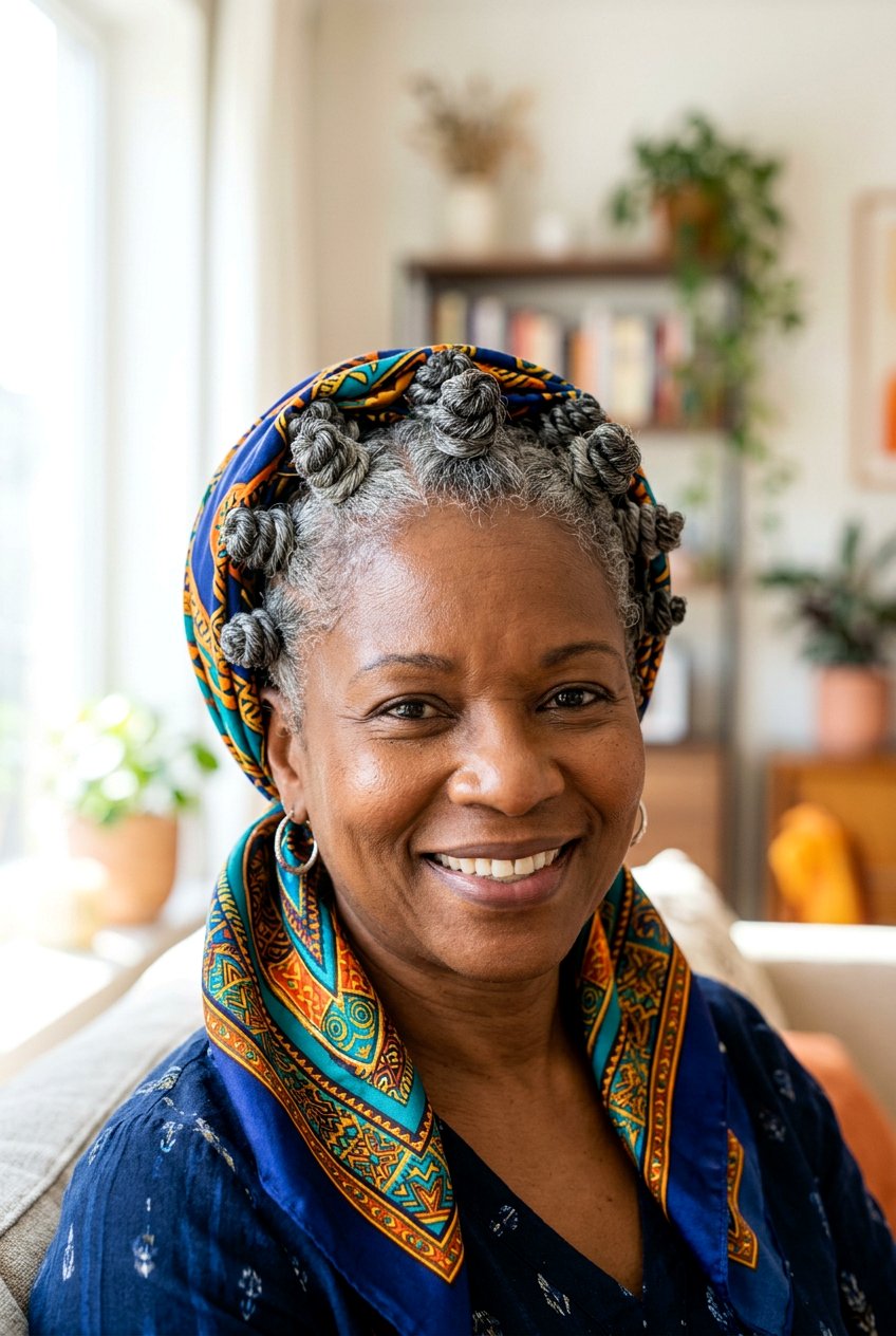 20 Gorgeous Natural Hairstyles for Women Over 50 to Try