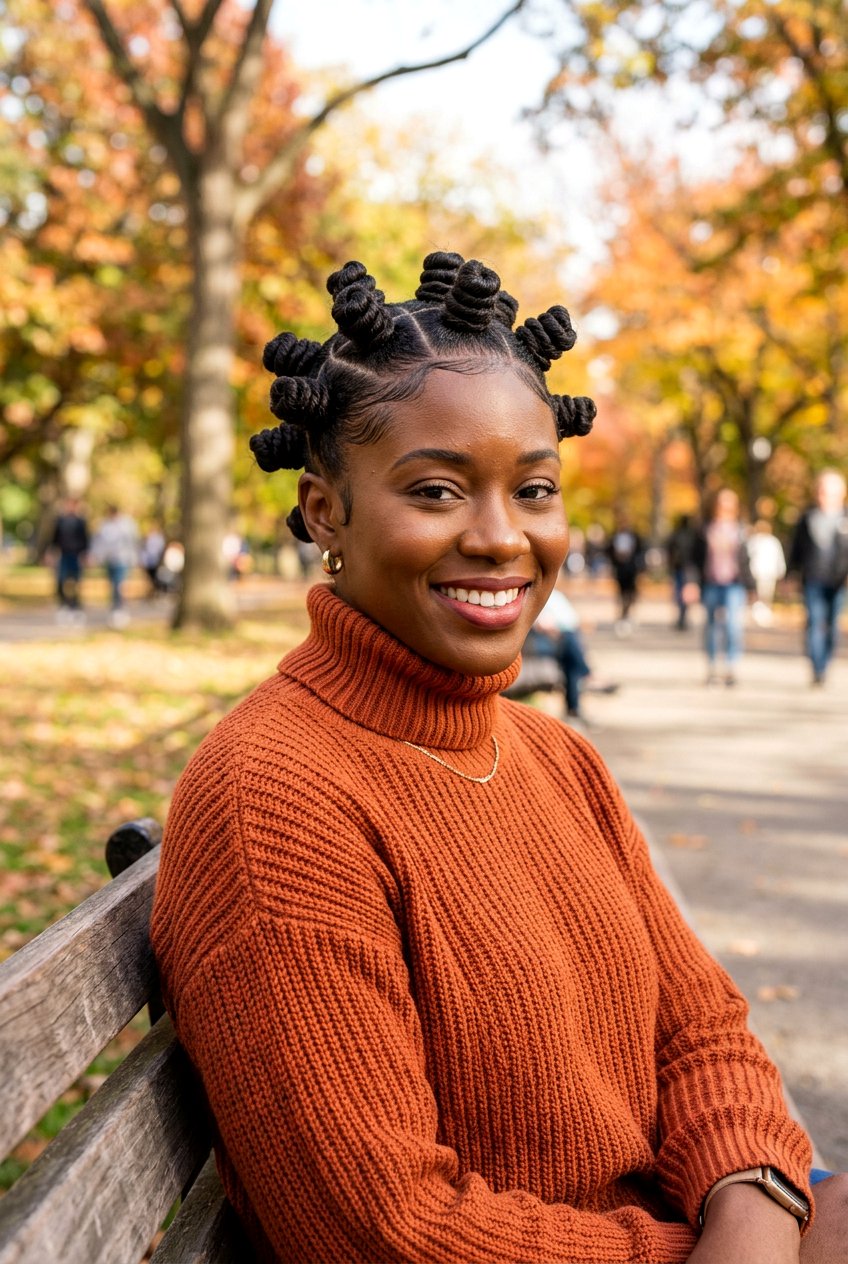 Bantu Knots - 20 black women natural hairstyle ideas - 20 black women natural hairstyle ideas