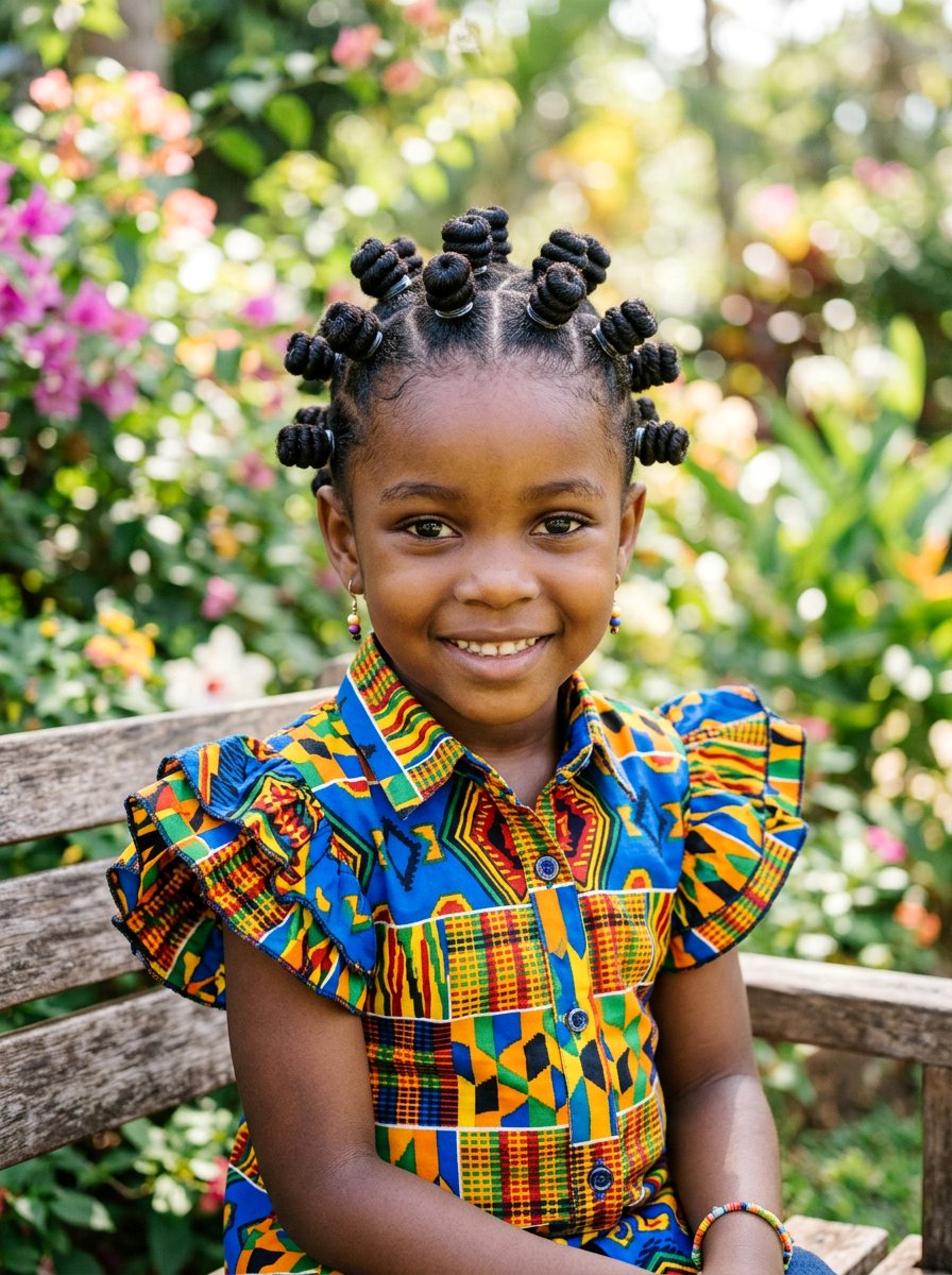 Bantu Knots For Kids - 20 quick natural hairstyles for kids - 20 quick natural hairstyles for kids