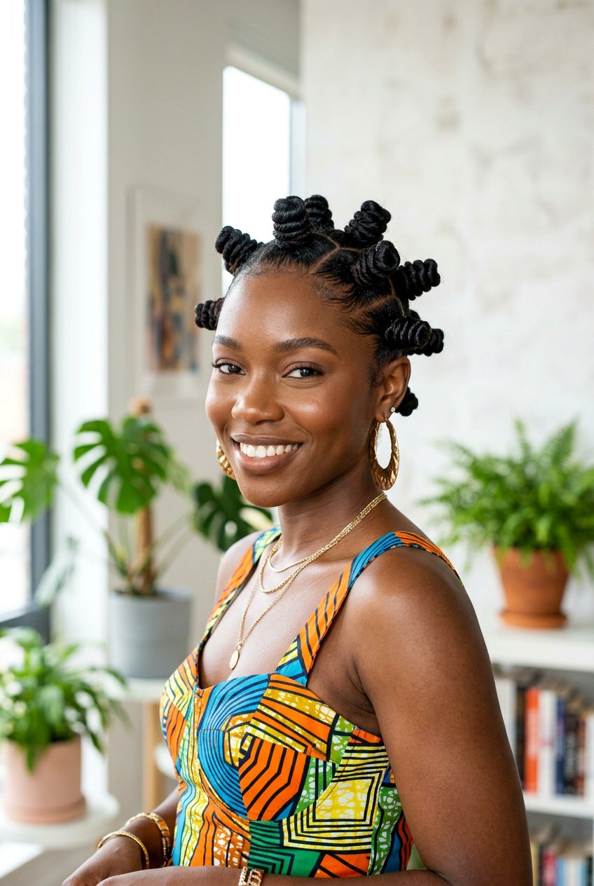 Bantu Knots Short Hair - 20 black women short haircut ideas - 20 black women short haircut ideas