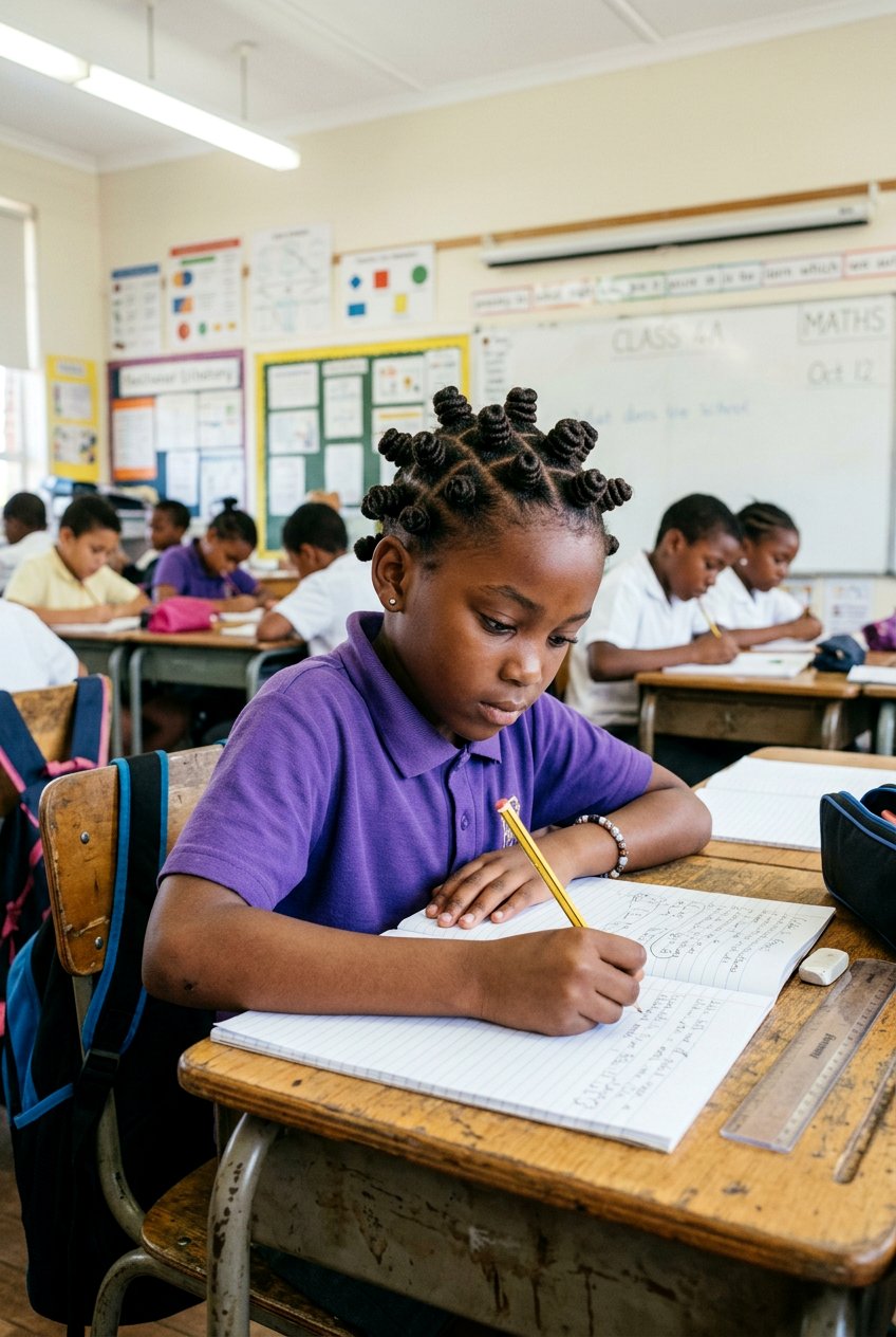 Bantu Knots for School - 20 easy natural hairstyles for school mornings - 20 easy natural hairstyles for school mornings