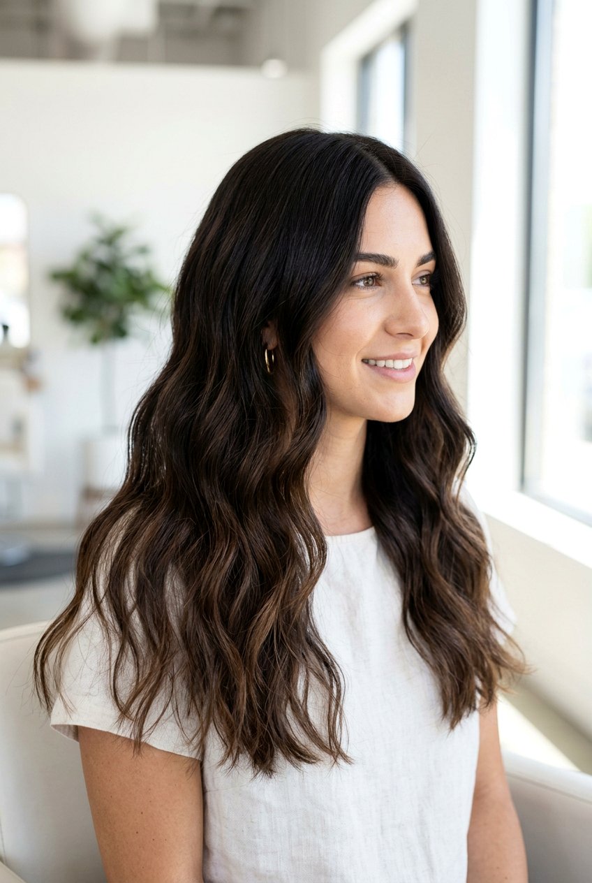 Barely there ombre - 20 lived in brunette hair - 20 lived in brunette hair