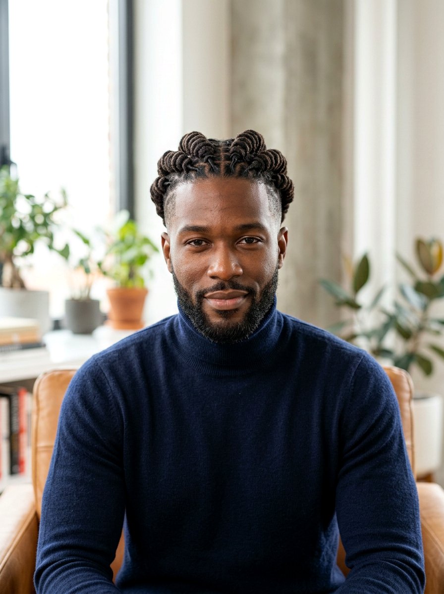 Barrel Roll Dreads - 20 shoulder length dreads for men - 20 shoulder length dreads for men