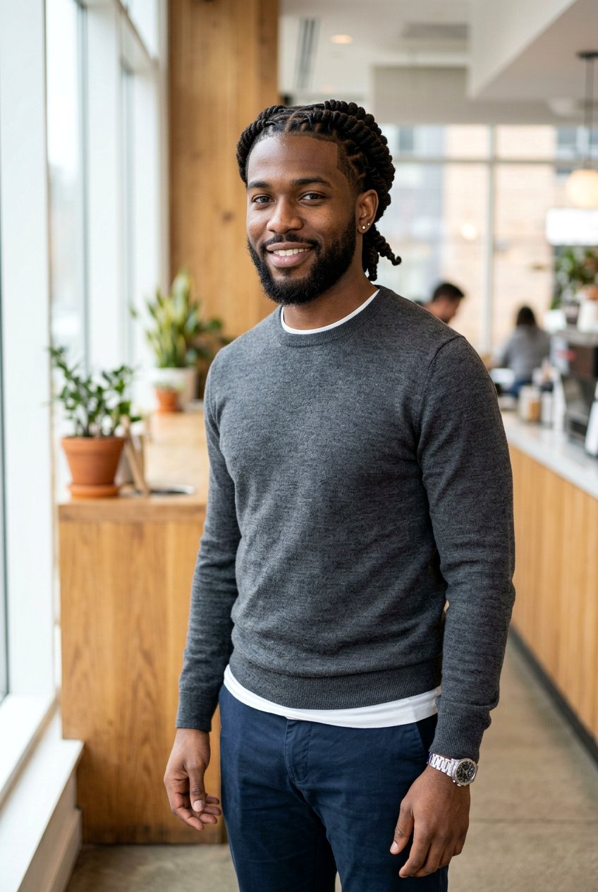 Barrel Twist Dreadlocks - 20 dreadlock styles for black men - 20 dreadlock styles for black men