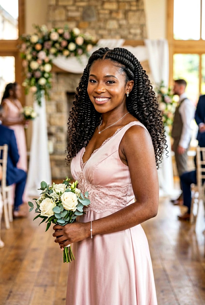 Barrel Twists With Curls - 20 loc styles with curls - 20 loc styles with curls