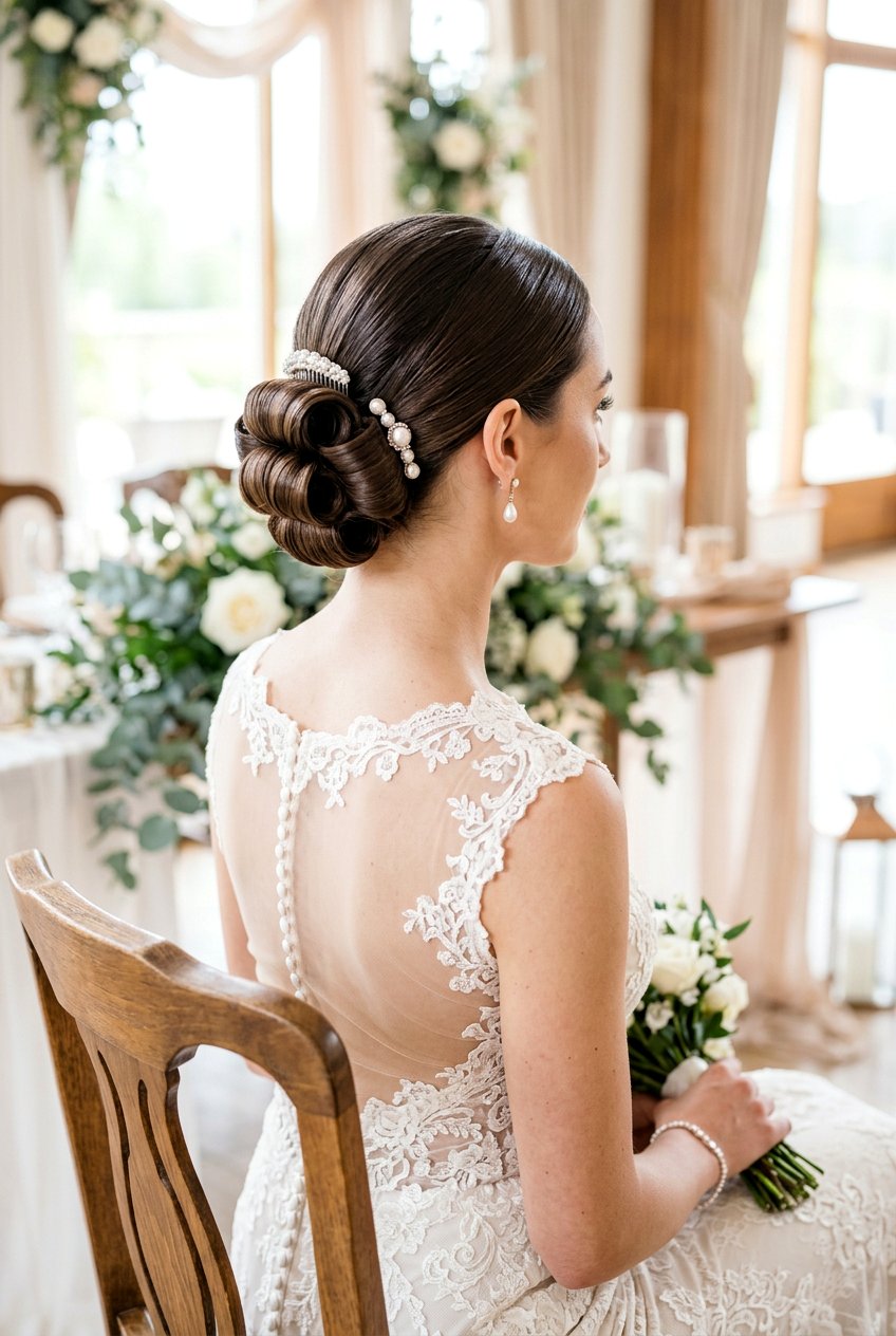 Barrel roll updo - 20 loc updo hairstyles - 20 loc updo hairstyles