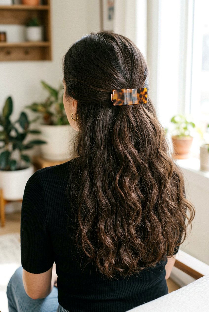 20 Chic Barrette Hairstyles For Women To Try This Year