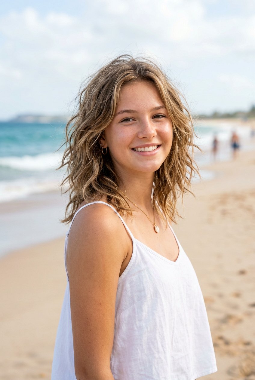 Beach Wave Shag - 20 short shag haircut for teenage girls - 20 short shag haircut for teenage girls