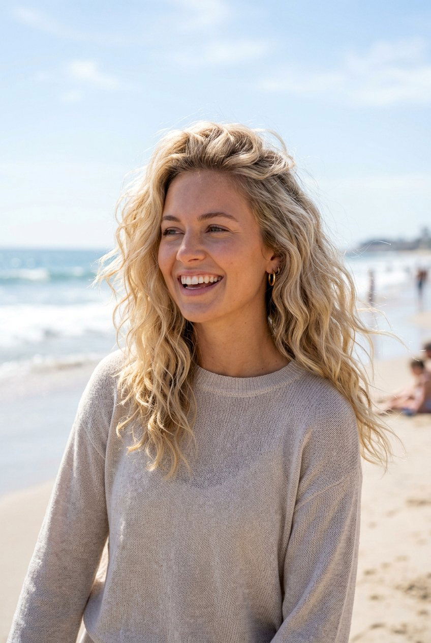 Beach Waves For Fine Hair With Volume - 20 effortless waves hairstyle - 20 effortless waves hairstyle