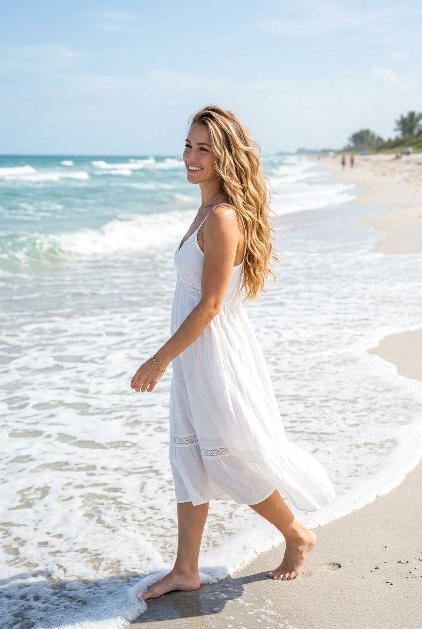 Beach Waves For Long Hair - 20 summer hairstyles for long hair - 20 summer hairstyles for long hair