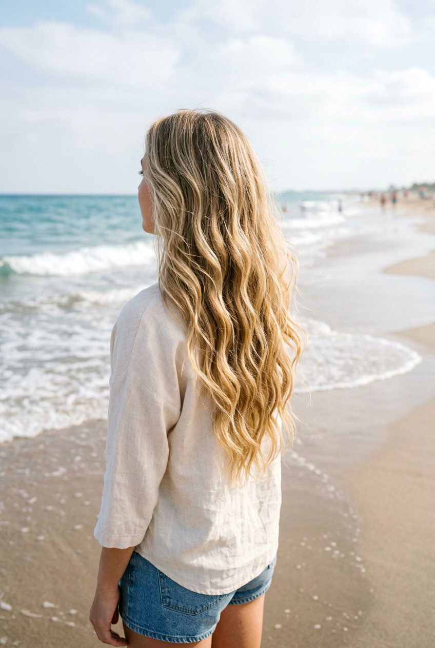 Beach Waves For Long Hair - 20 easy hairstyles for long hair - 20 easy hairstyles for long hair