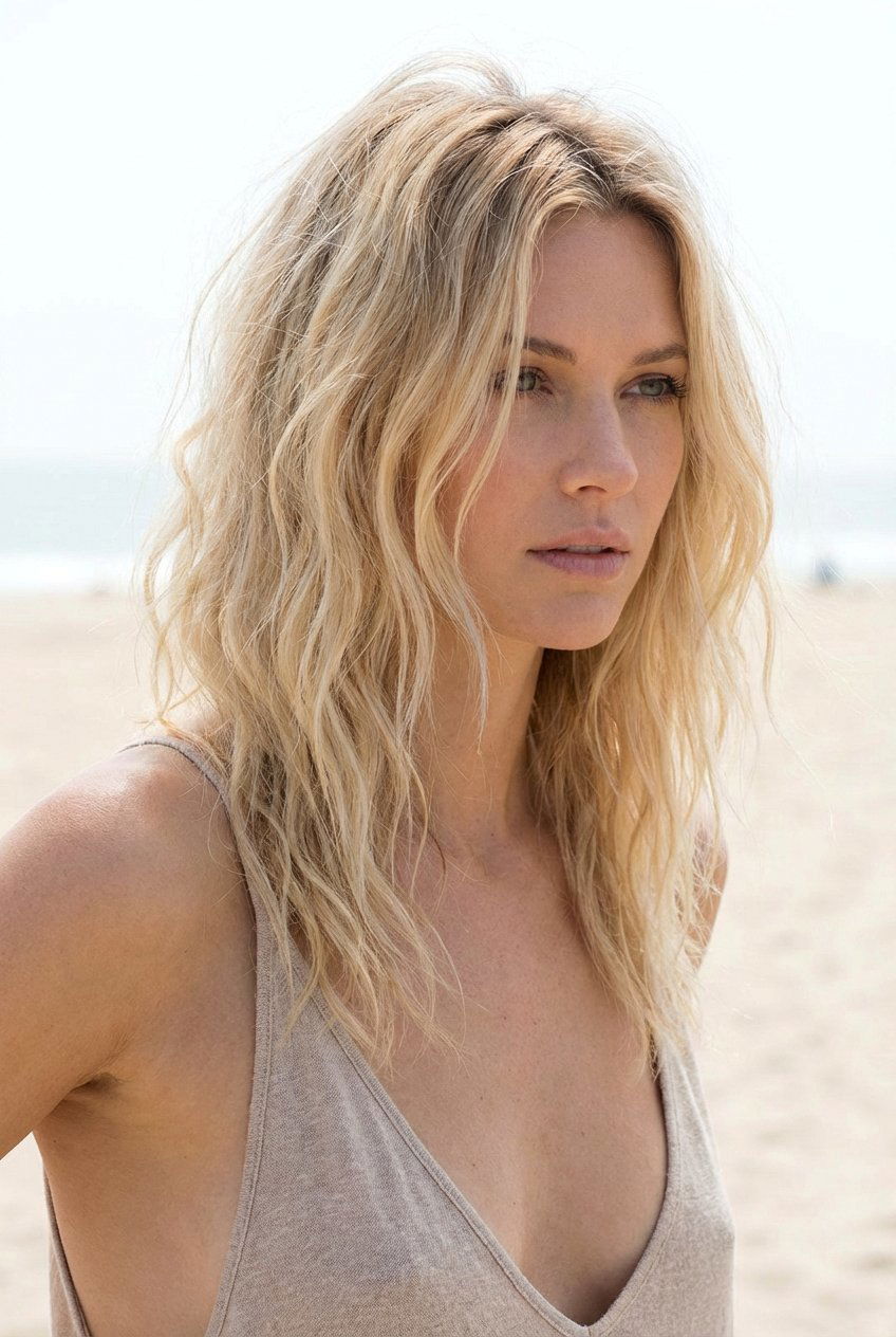 Beach Waves For Thin Hair - 20 beach wave hairstyles - 20 beach wave hairstyles