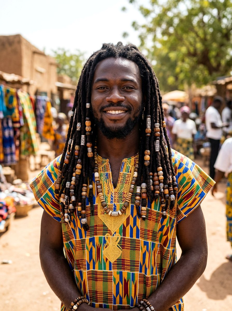 20 Masculine Shoulder Length Dreads For Men To Rock Now