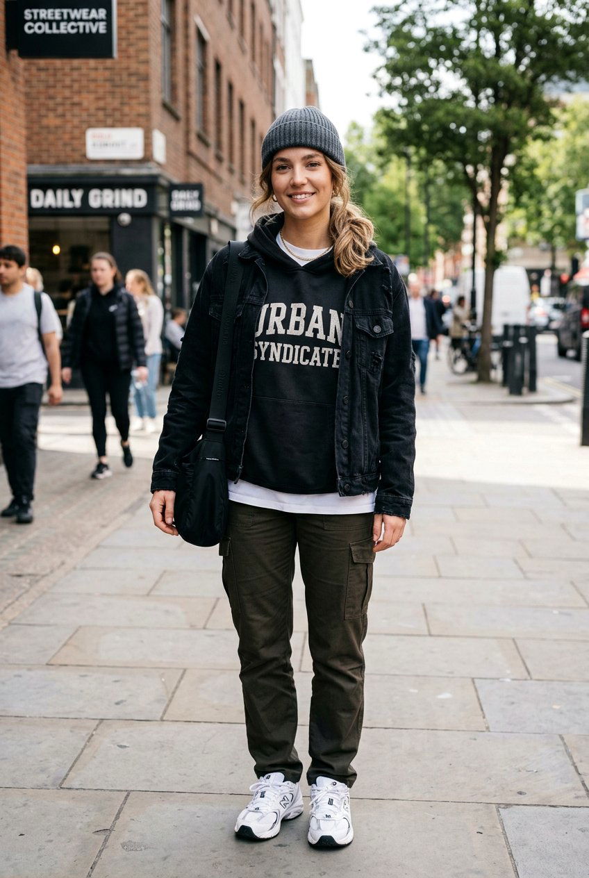 Beanie With Face Framing Tendrils - 20 beanie hairstyles - 20 beanie hairstyles