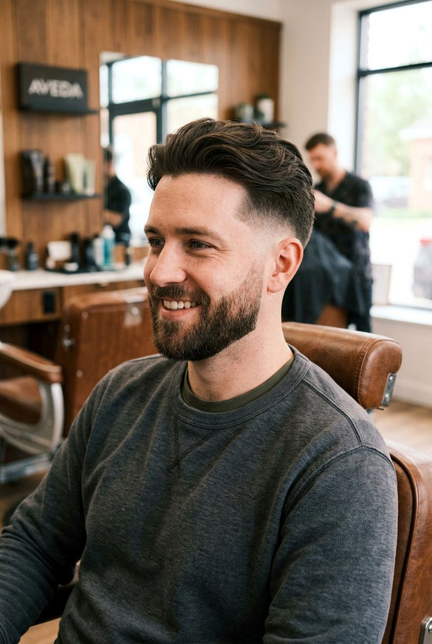 Beard Fade Haircut For Oval Face - 20 beard fade haircut - 20 beard fade haircut