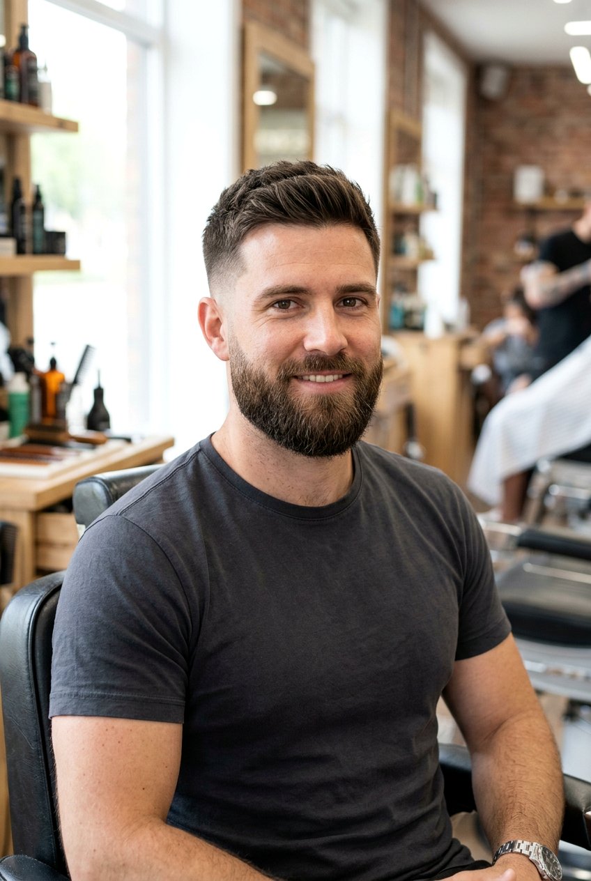Beard Fade Haircut For Square Face - 20 beard fade haircut - 20 beard fade haircut
