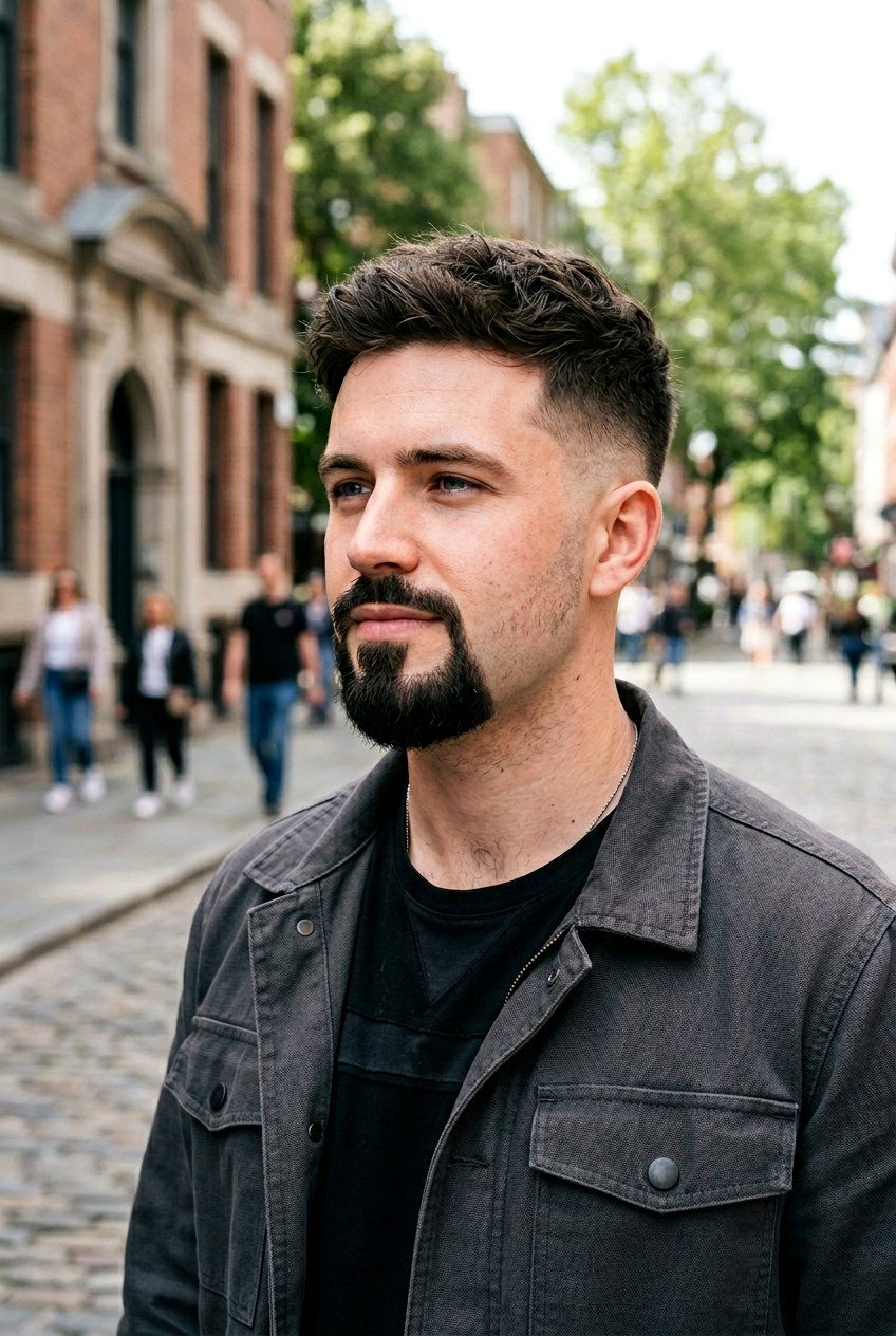 Beard Fade Haircut With Goatee - 20 beard fade haircut - 20 beard fade haircut