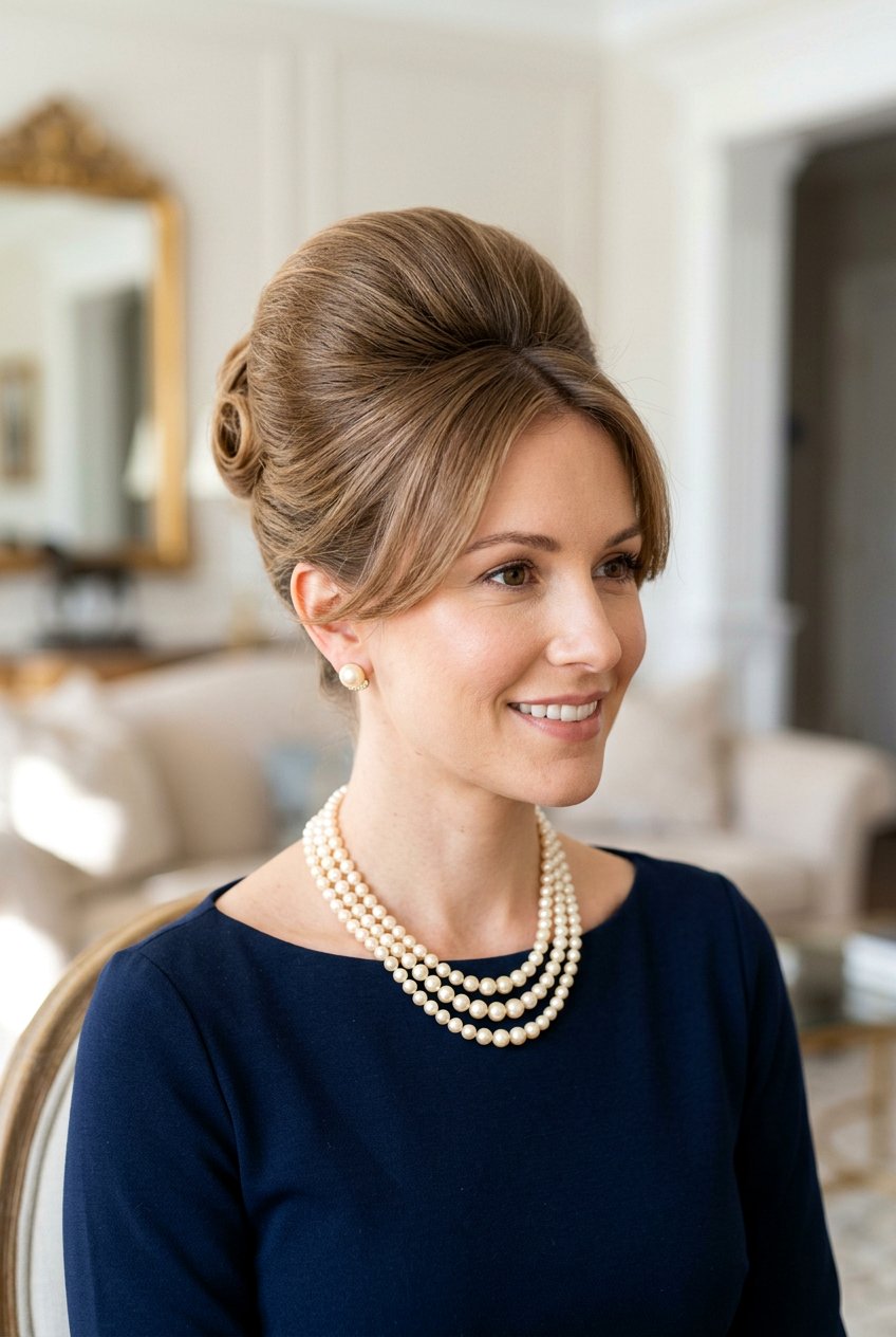 Beehive Bun For Thin Hair - 20 beehive bun hairstyle - 20 beehive bun hairstyle