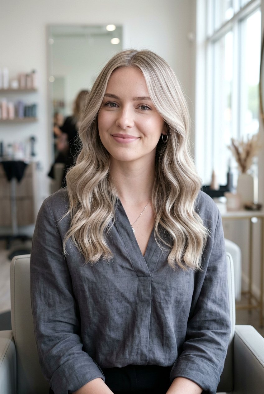 Beige Babylights On Blonde Hair For Cool Skin Tone - 20 beige babylights on blonde hair - 20 beige babylights on blonde hair