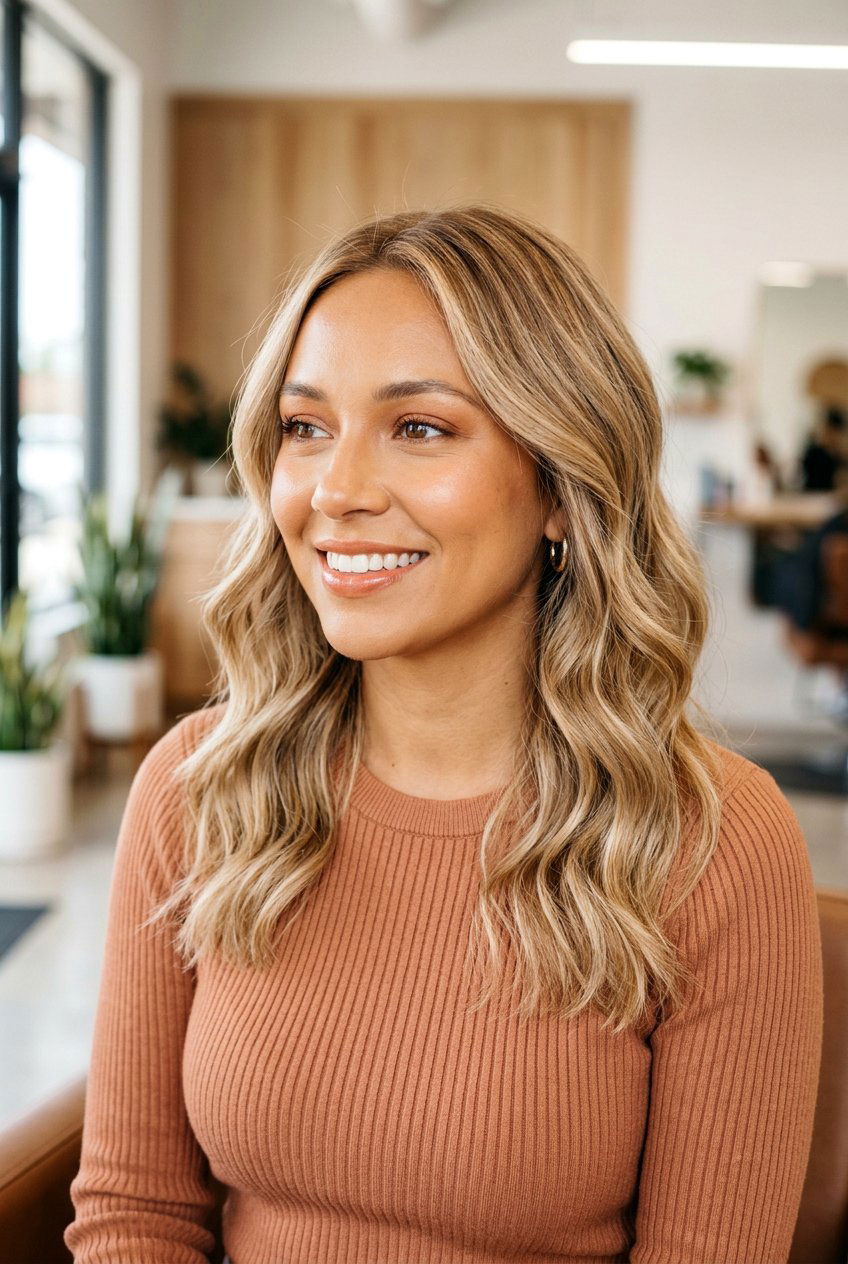 Beige Babylights On Blonde Hair For Warm Skin Tone - 20 beige babylights on blonde hair - 20 beige babylights on blonde hair