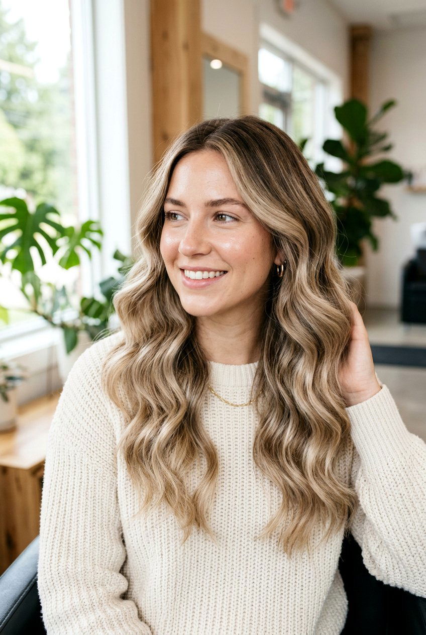 Beige Blonde Balayage On Dark Blonde Hair - 20 natural looking balayage for blondes - 20 natural looking balayage for blondes