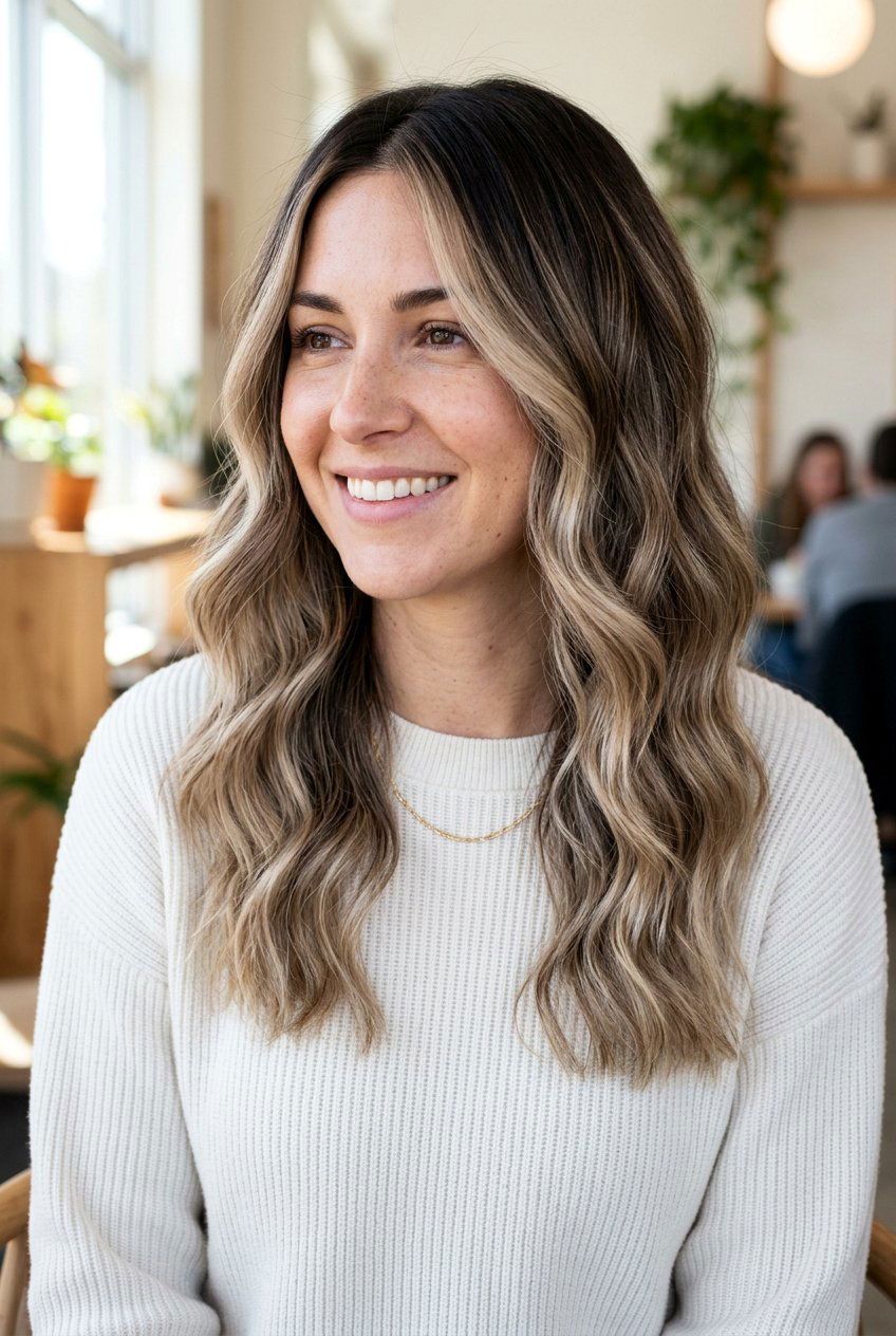 Beige Blonde Balayage On Dark Brown Hair - 20 cool beige blonde balayage on brown hair - 20 cool beige blonde balayage on brown hair