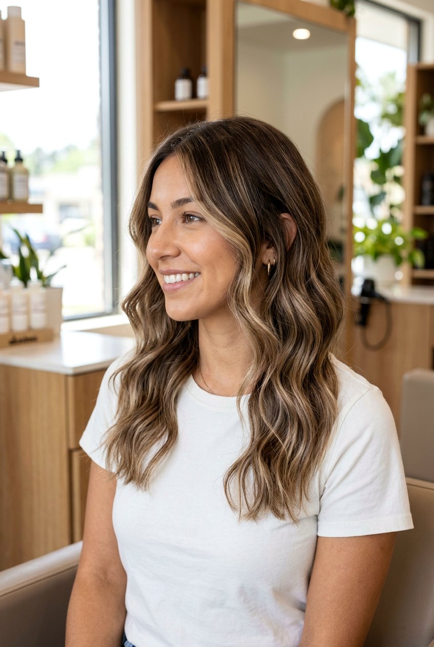 Beige Blonde Balayage On Wavy Brown Hair - 20 cool beige blonde balayage on brown hair - 20 cool beige blonde balayage on brown hair