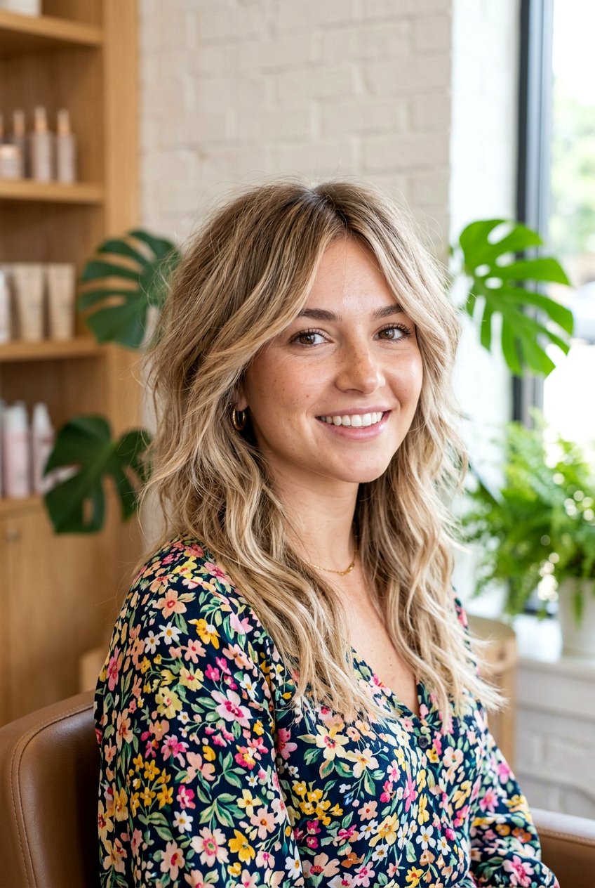 Beige Blonde Balayage Shag Haircut - 20 mature women blonde balayage ideas - 20 mature women blonde balayage ideas