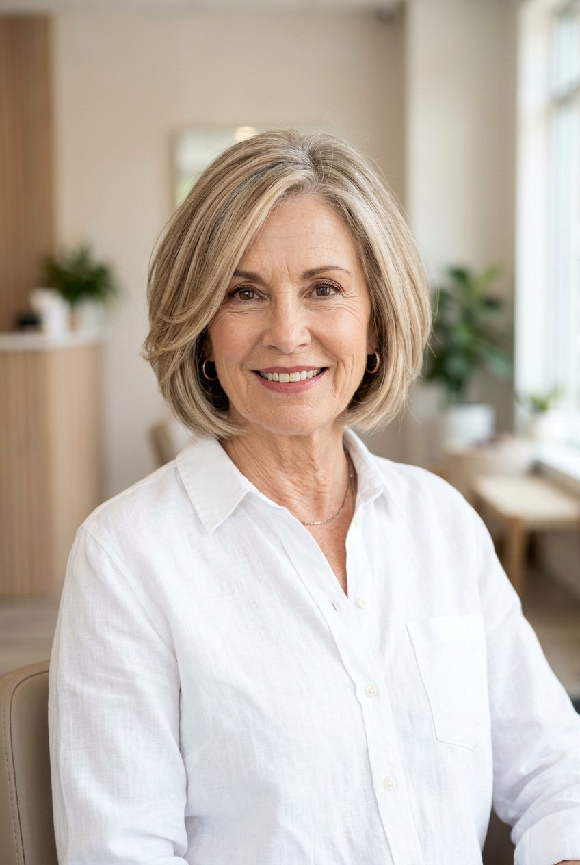 Beige Blonde Balayage - 20 blonde balayage for women over 60 - 20 blonde balayage for women over 60