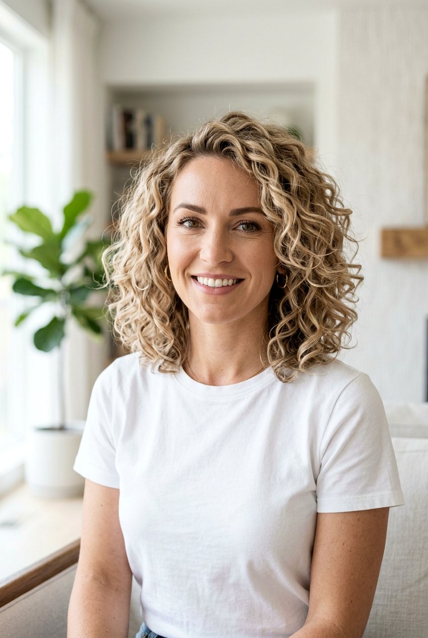 Beige Blonde Curly Bob - 20 blonde curly bob color ideas - 20 blonde curly bob color ideas