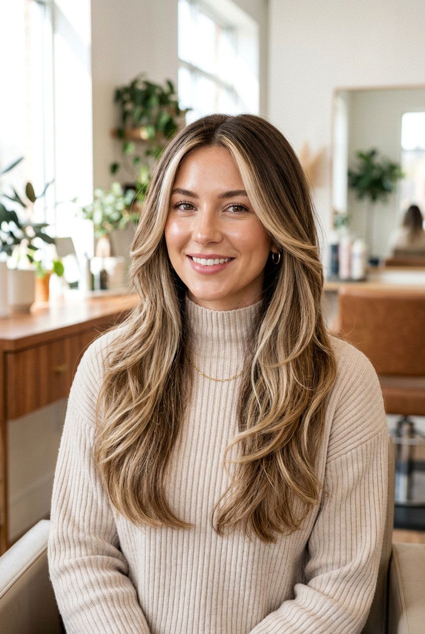 Beige Blonde Face Framing Balayage On Brown Hair - 20 cool beige blonde balayage on brown hair - 20 cool beige blonde balayage on brown hair