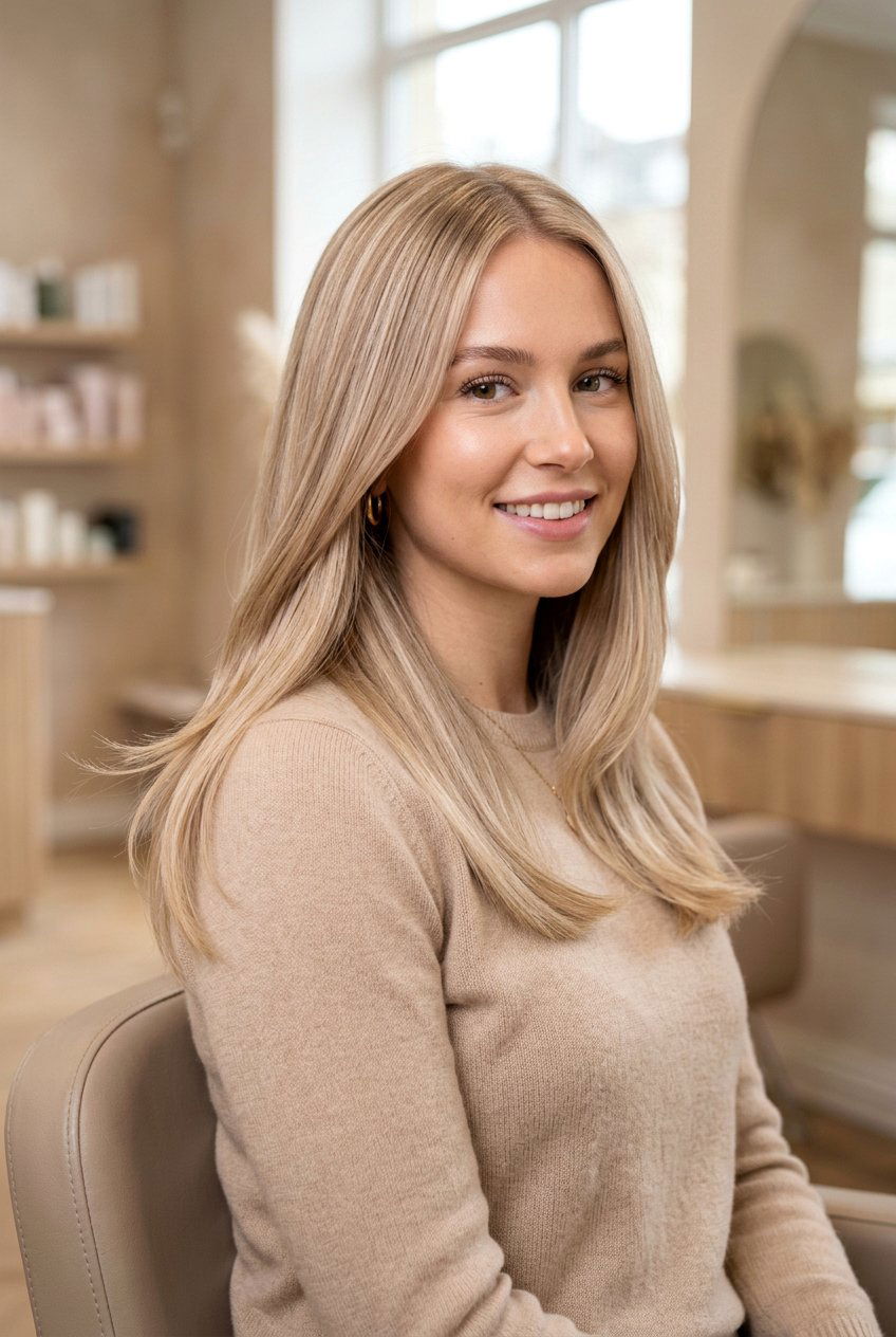 Beige Blonde Gloss For Dry Highlighted Shoulder Length Hair - 20 blonde gloss for dry highlighted hair - 20 blonde gloss for dry highlighted hair