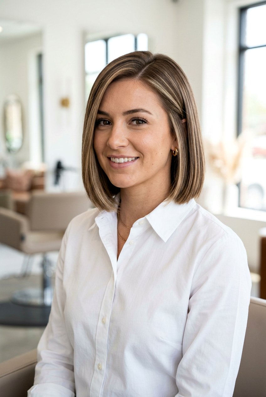 Beige Blonde Highlights On Brown Bob Hair - 20 beige blonde highlights on brown hair - 20 beige blonde highlights on brown hair