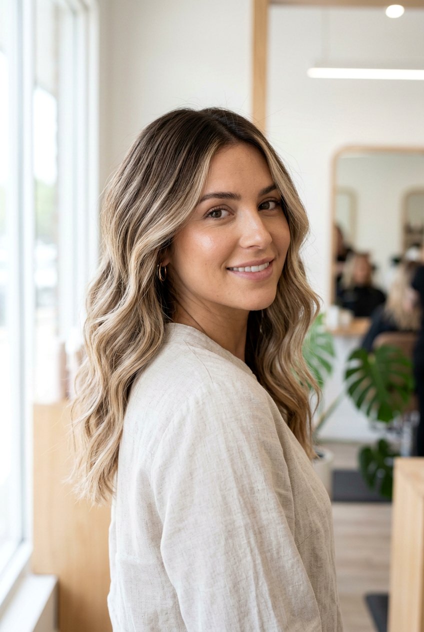 Beige Blonde Highlights On Brown Hair With Shadow Root - 20 beige blonde highlights on brown hair - 20 beige blonde highlights on brown hair