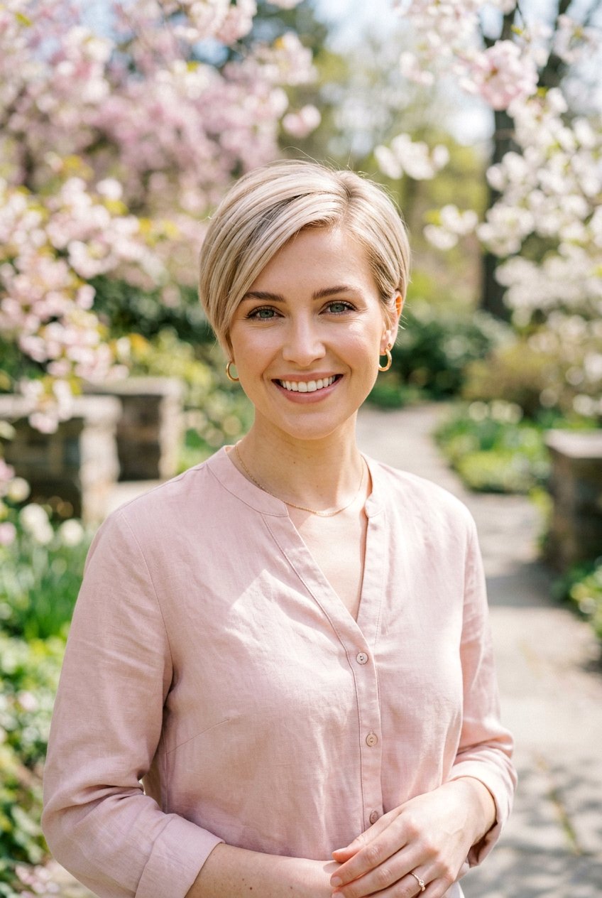 Beige Blonde Pixie - 20 blonde pixie hair color ideas - 20 blonde pixie hair color ideas