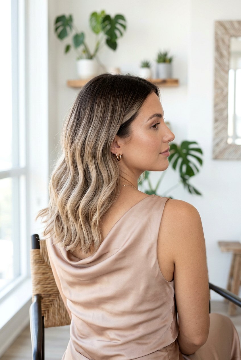 Beige Bronde Ombre Hair Color - 20 low maintenance hair color for brunettes - 20 low maintenance hair color for brunettes