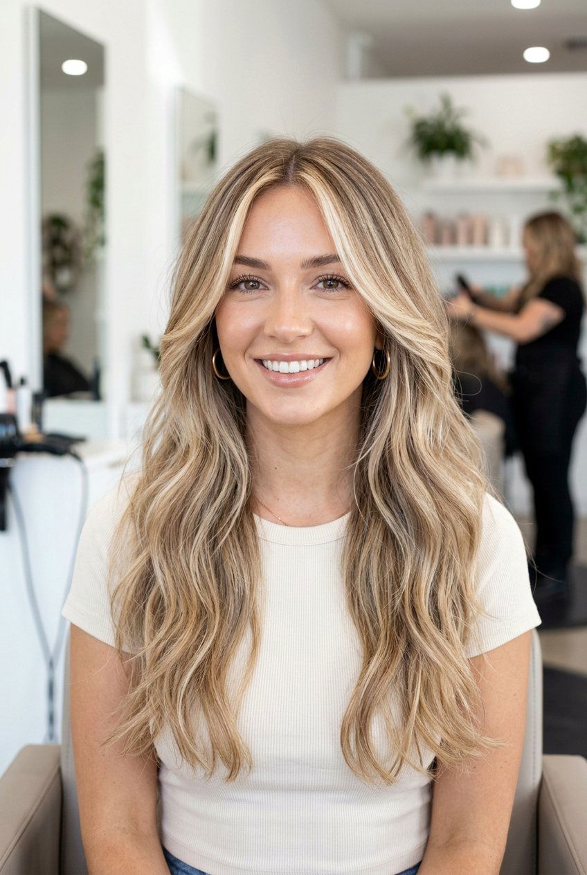Beige Bronde With Face Framing - 20 beige bronde hair color - 20 beige bronde hair color