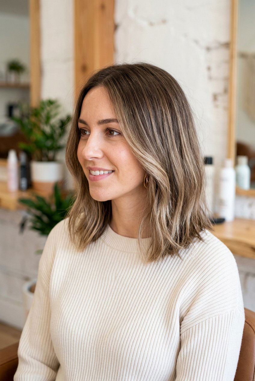 Beige Brunette Balayage On Fine Hair - 20 low maintenance brunette balayage - 20 low maintenance brunette balayage